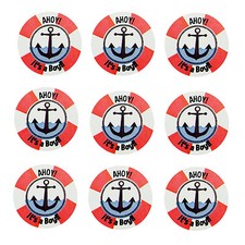 FMK0000ST101012A Sticker, 2-inch, Red