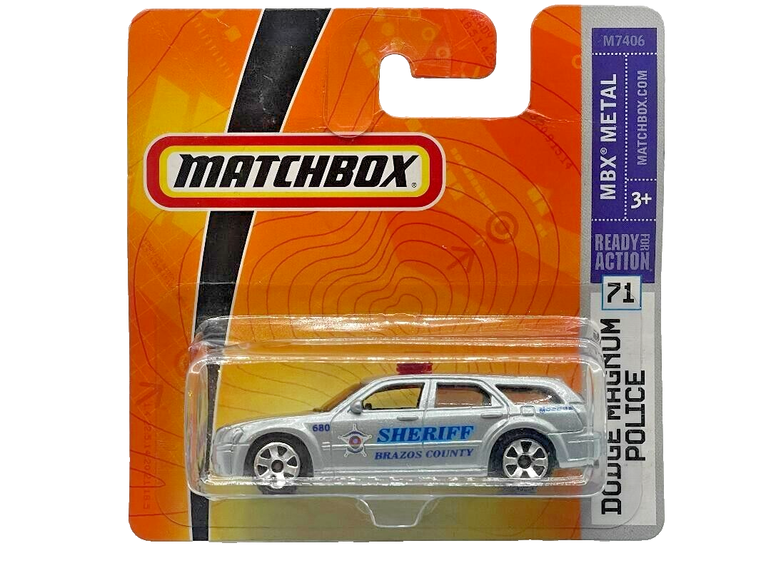 Matchbox 2008 MB71 Dodge Magnum Police-Sheriff Brazos County