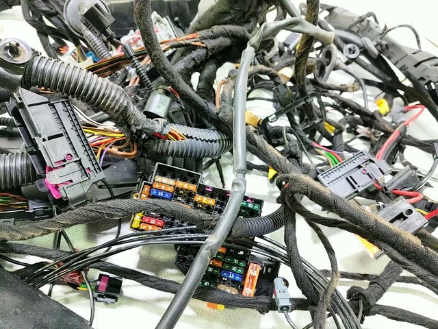 13 Porsche Cayenne Main Cable Wire Wiring Harness W/ Fuse Box | eBay
