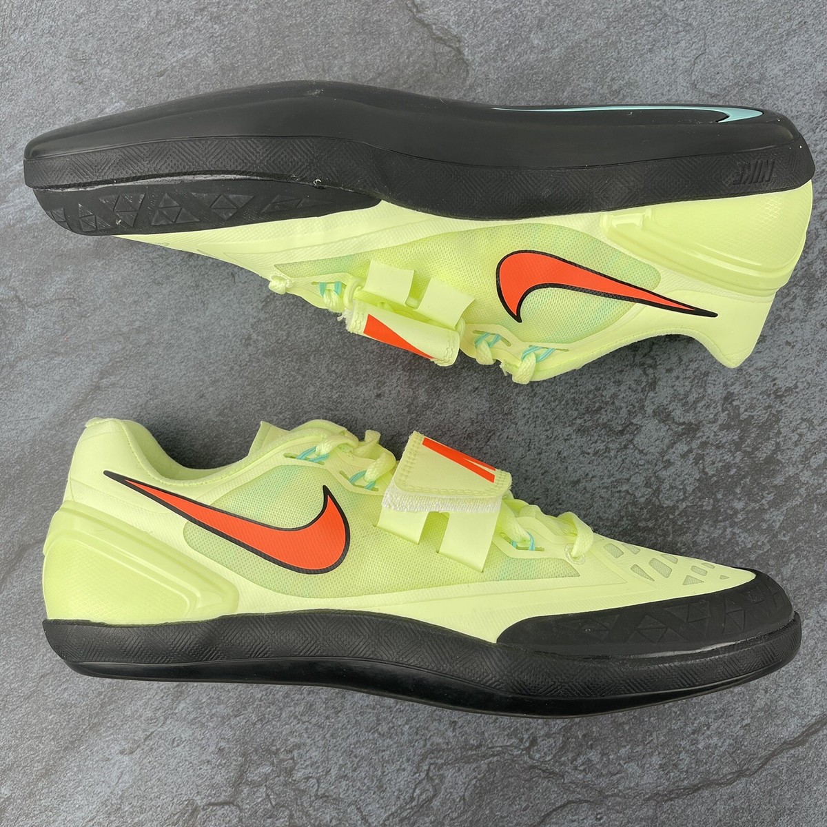 Nike Track and Field Shoes Size 9‎ Mens Zoom Rotational Volt Orange Womens 10.5 Amazon.com | Zoom Rotational 6 Unisex (600 - Crimson/Coral  main image 4