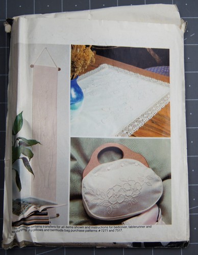 McCall's Crafts Sewing Pattern #661 Creative Needlework Candlewicking - Picture 3 of 3
