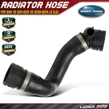 1x Lower Side Radiator Hose for BMW X5 2011-2013 X6 2008-2014 L6 3.0L xDrive35i
