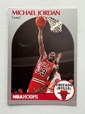 1990-91 FLEER HOOPS MICHAEL JORDAN #65 CHICAGO BULLS-THE LAST DANCE