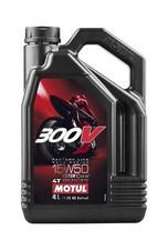 Motul 104129 300V Factory Line Road Racing 15W-50 Engine Oil 4T Full Syntheti...