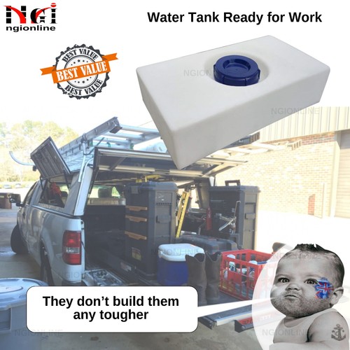 30L PORTABLE DRINKING WATER STORAGE TANK FOR BOAT TRUCKS VANS UTES CARAVANS CAR - Picture 3 of 5