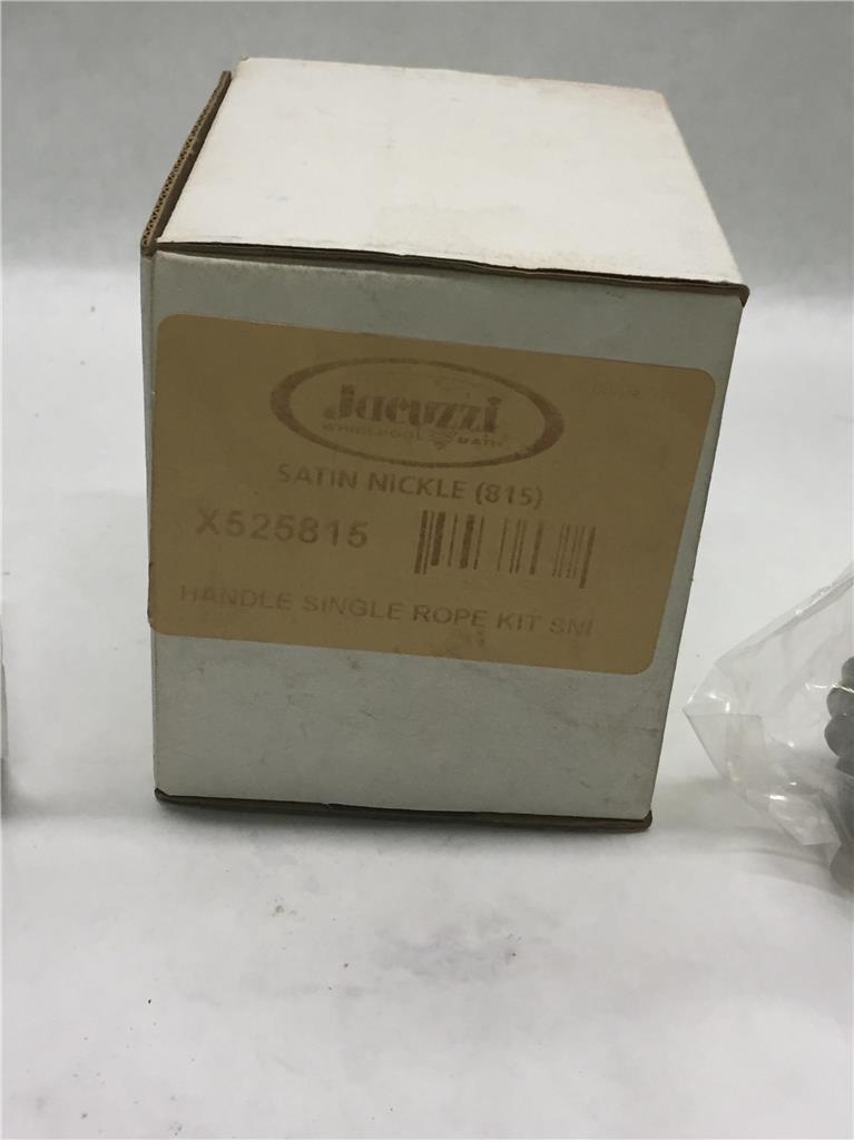 Jacuzzi X525815 Satin Nickle Handle Single Rope Kit | eBay