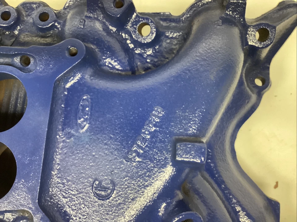 Ford Mustang 351C 1971 1972 colector de admisión D1ae-9425-da - código de fecha 1G6 Foto 3 de 4