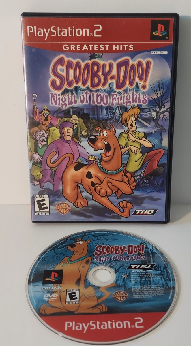 Scooby-Doo PlayStation 2 PS2 Night of 100 Frights Game