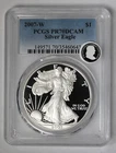 2007-W PR70 DCAM American Silver Eagle PCGS Blue Label !!