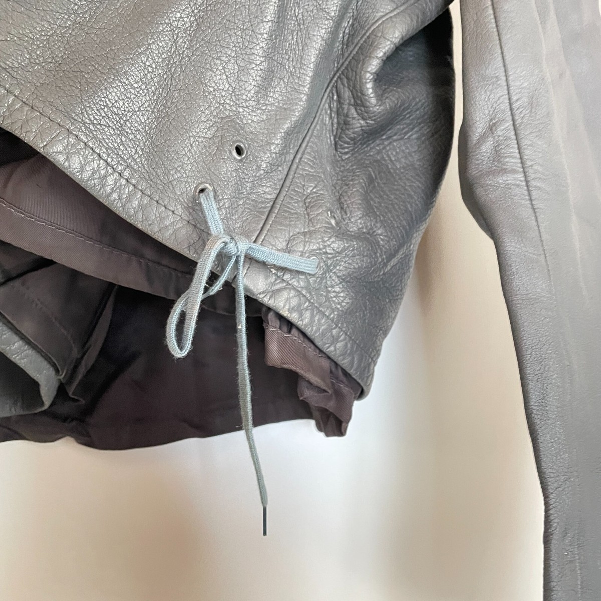 80s “German Military” Submarine Jacket vintage 80s german submarine leather jacket used by the