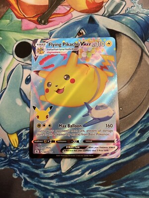 Flying Pikachu VMax 007/025 Pokemon Card Celebrations 25th Anniversary M-NM 