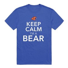 United States US Coast Guard Academy Bears USCGA NCAA Cotton Keep Calm T-Shirt
