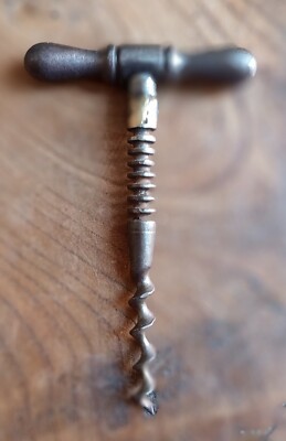 Alter sehr schöner Korkenzieher Corkscrew Korkenzieher Cavatappi Volkskunst C86