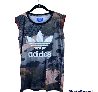 Adidas Rare Rita Ora Originals Kimono Print Tank | eBay
