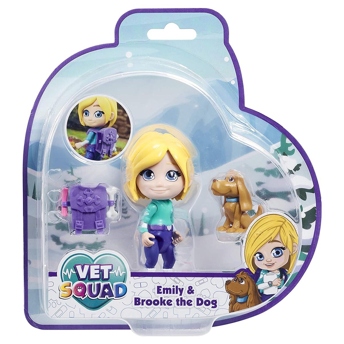 Vet Squad - Emily & Brooke The Dog Figure Pack