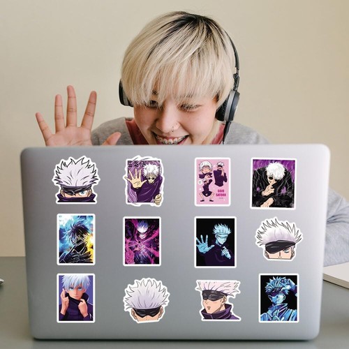 Gojo Satoru 123Pcs Anime Stickers - Cute Waterproof Decals for All Uses - Picture 7 of 11