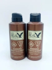 2x AEO Real Issue No 77 Body Spray Cologne Large Size 4.5oz 127g American Eagle