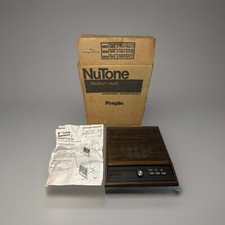 VTG NuTone 8  Inside Speaker Model IS-308D Wood Grain Color NOS HTF 