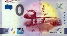Zero Euro Note 0 Euro Technology Museum Speyer Space Exhibition 2024-8