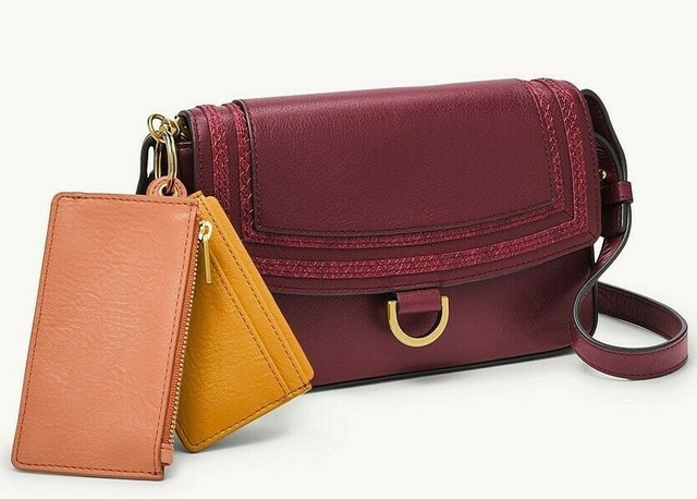 Fossil Millie Leather Crossbody With 