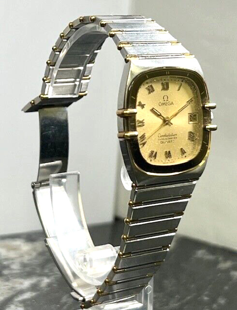 Vintage Omega Constellation Manhattan Quartz Stainless steel & 18k yellow gold image 3