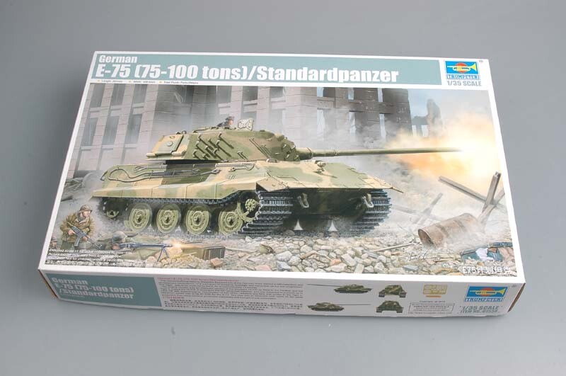 Maquette de Char en plastique German E-75 (75-100 tons