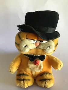 cowboy garfield plush