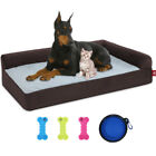 Dog Bed Orthopedic Dog Sofa Beds w/3 Chew Toys