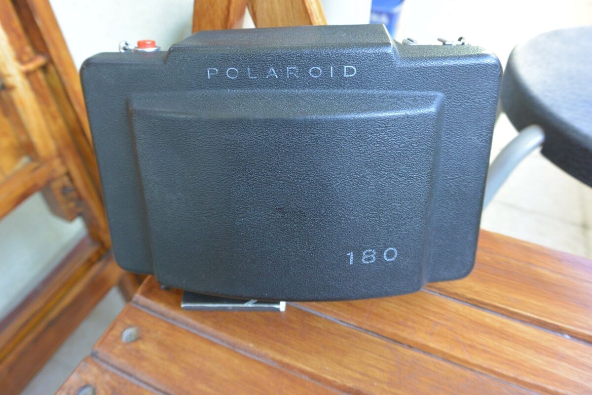 Vintage Polaroid Land Camera Model 180 w/ Tominon 114mm f4.5 Vintage Polaroid Land Camera Model 180 w/ Tominon 114mm f4.5