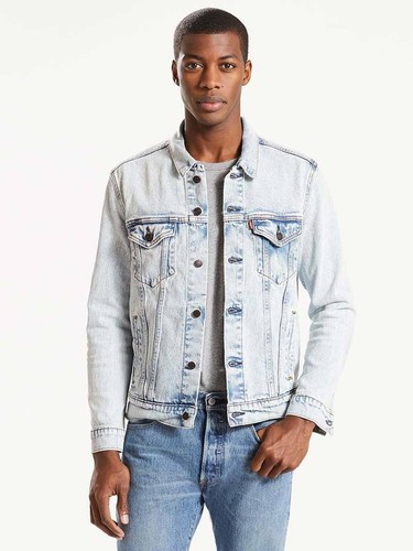 Mens Denim Pretty City Trucker Jacket 