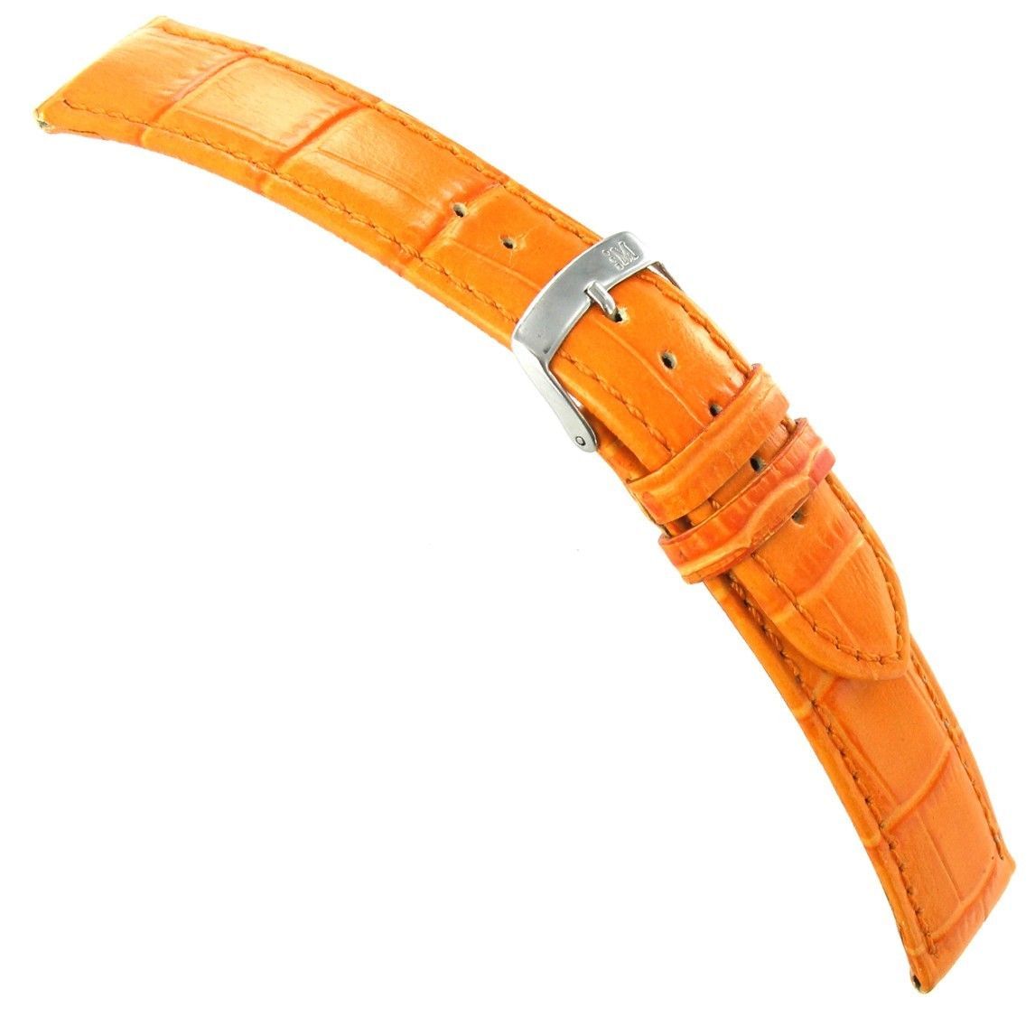 時計 18mm MORELLATO Crocodile Watch Straps-1. Morellato Amadeus Watch Strap - Genuine Crocodile