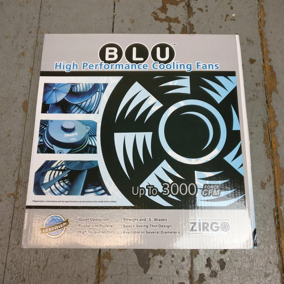 1948 и позже Studebaker 9 дюймов высокопроизводительный вентилятор охлаждения радиатор pushpull - Изображение 2 из 4