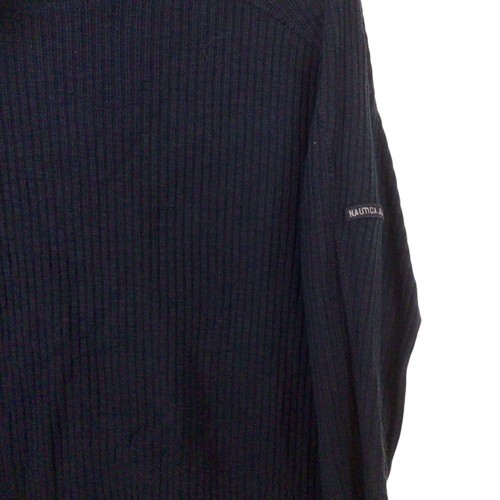 Nautica Jeans Co Men's Ribbed Sweater Small - Picture 2 of 4
