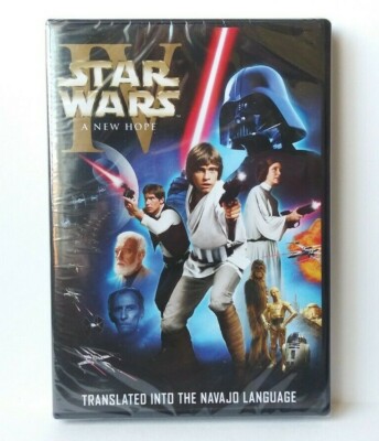 Star Wars Episode 4 A New Hope DVD 2013 Navajo Language Sealed RARE OOP NLA