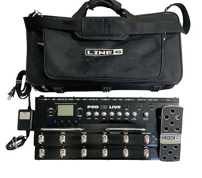 LINE6 POD X3 LIVE 箱、ソフトケース付き Line 6 Pod X3 Live Multi-effects Pedal for sale online | eBay