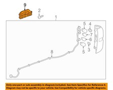 GM OEM 14-17 Sierra 1500 Rear Lamps Tail Lamps-Junction Block 23208491