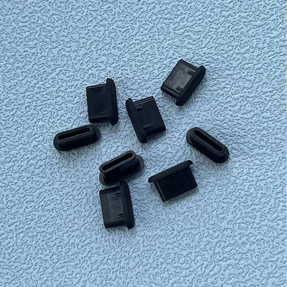 10/5 Pcs Anti Dust Plugs, Charging Dust Cover Dust Plug Charging Port Cover Ca - Image 3 of 4