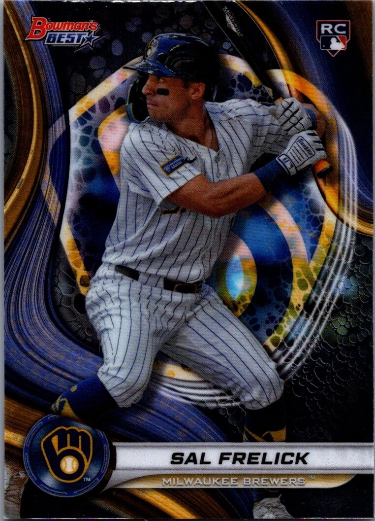 2024 Bowman's Best #37 Sal Frelick Milwaukee Brewers