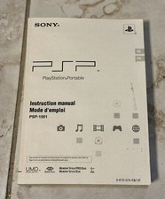 Sony Playstation Portable PSP-1001 Instruction Manual Only 