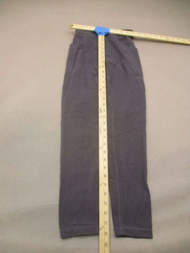 ATHLETA Size XL (14) Girls Gray Drawstring High Rise Athletic Gym Leggings 883 - Picture 2 of 10