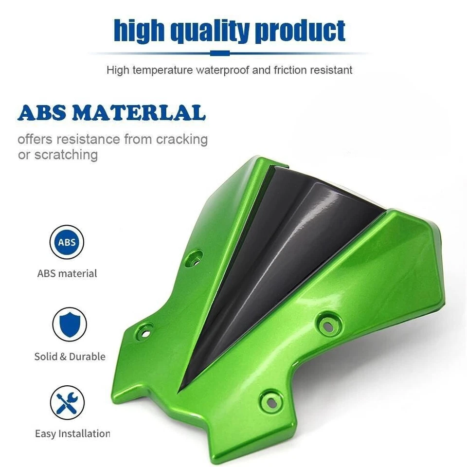 For KAWASAKI Z900 Z650 2020-2023 Motorcycle Windshield Windscreen Wind Deflector - Image 2 of 4
