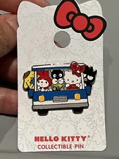 Universal Studios Hollywood Hello Kitty & Friends Studio Tour Tram Enamel Pin
