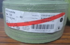 50 Pack - 4.5" Zirconia Resin Fiber Disc 120 Grit 4-1/2" Grinding & Sanding Disc