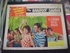 THE BAREFOOT SAVAGE, orig LCS (Eleonora Rosi Drago)