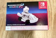 NEW 2024 McDONALD'S MARIO KART 8 DELUXE HAPPY MEAL TOY Pink Gold Peach 10