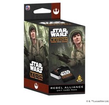 Star Wars Legion Rebel Alliance Unit Card Pac...