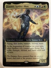 Cosmic Spider-Man (Extended Art) #0273 MTG Marvel's Spider-Man English Foil - NM