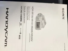 Sony HDR-XR200 Handy Cam Excellent Barely Has Been Use Plus Box Battery Charger…