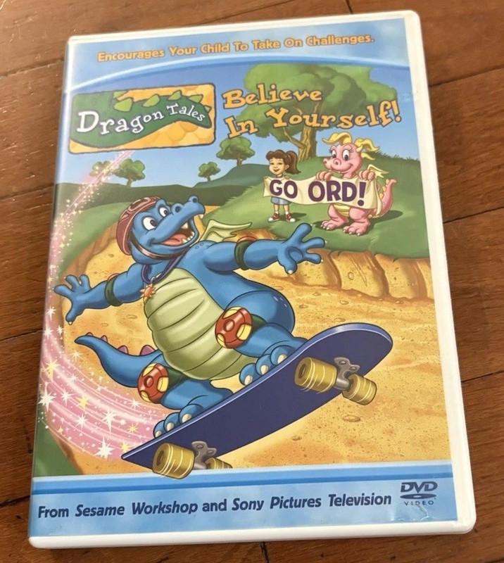 Sony Pictures Television Dragon Tales Believe In Yourself! DVD 2004 NR FS 63 min