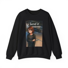 Send it fairlady Jdm 350z 370z Crewneck sweatshirt  Street Racing Aesthetic